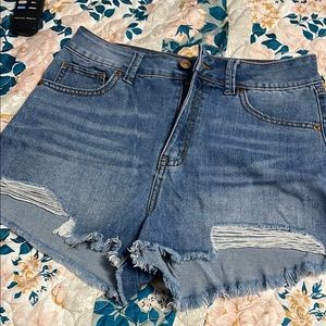 Denim Blue Women's Shorts